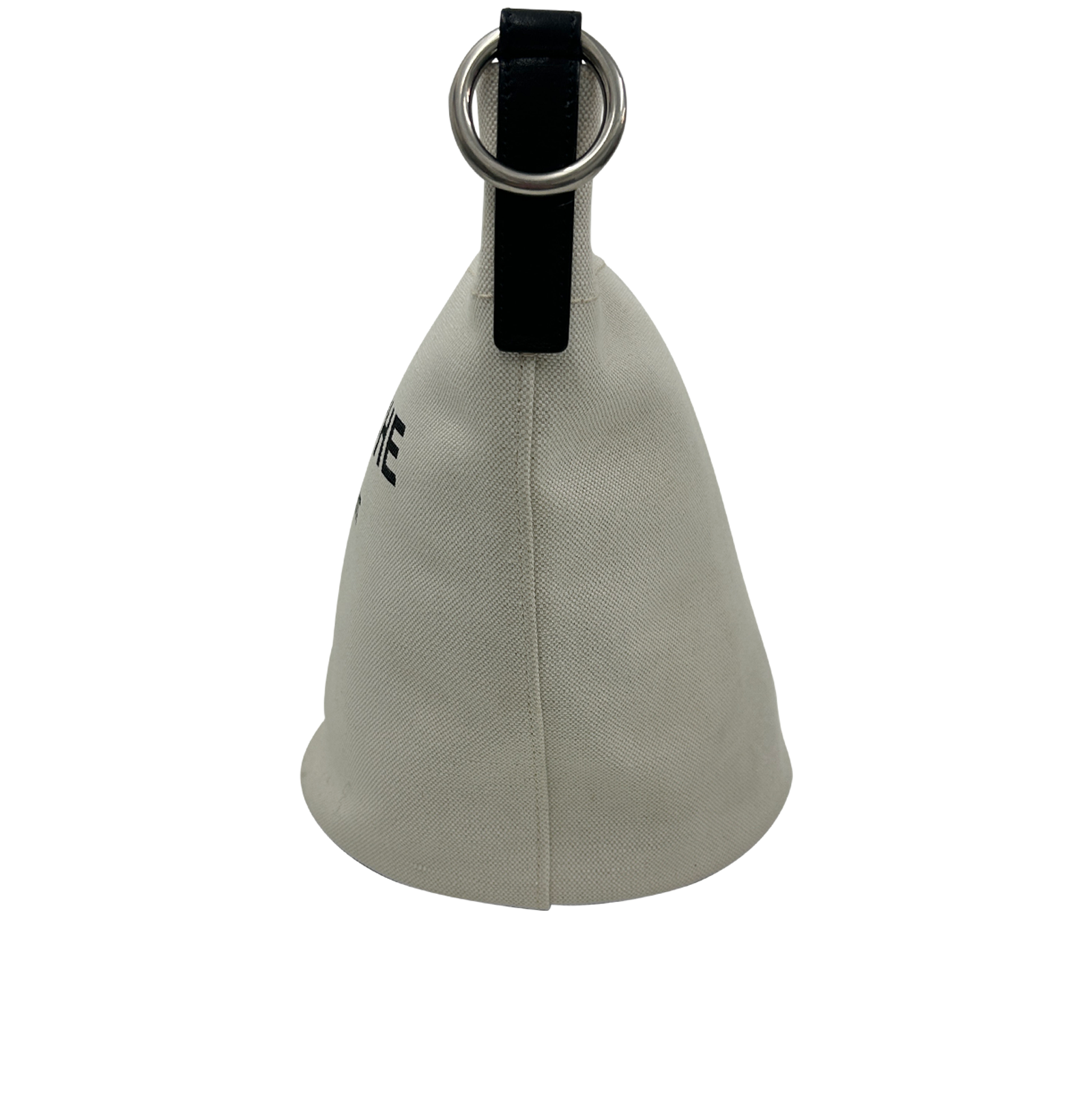 Rive Gauche Bucket Large, 690&euro;, Bolso, Beige/Negro, Lona - General, Vista inferior